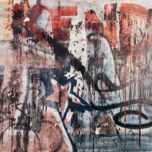 Graffiti Buildings - Fine Art Print
