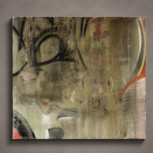 Original work from the Still Got Love for the Streets series. Urban calligraphy, material layering, and the memory of European writing merge in Kende's contemporary research.